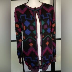 Fotrama knitted cardigan 100% alpaca wool. Size M